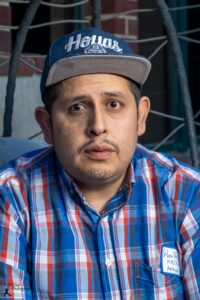 Headshot of Heard teaching artist Walker Valdez.