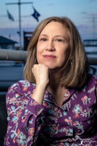 Headshot of Heard teaching artist Alexandra Flemming.